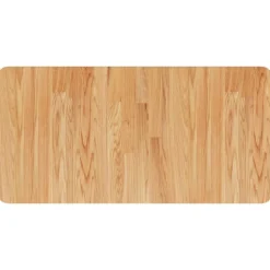 vidaXL Materiales De Construcción-Encimera de baño marrón claro madera maciza tratada 80x40x1,5cm