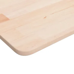 vidaXL Materiales De Construcción-Encimera de baño madera maciza sin tratar 80x40x1,5 cm