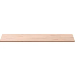 vidaXL Materiales De Construcción-Encimera de baño madera maciza de haya 80x40x1,5 cm