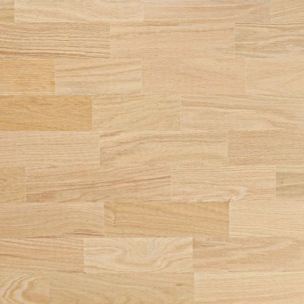 vidaXL Encimera de cocina rectangular madera maciza roble Best