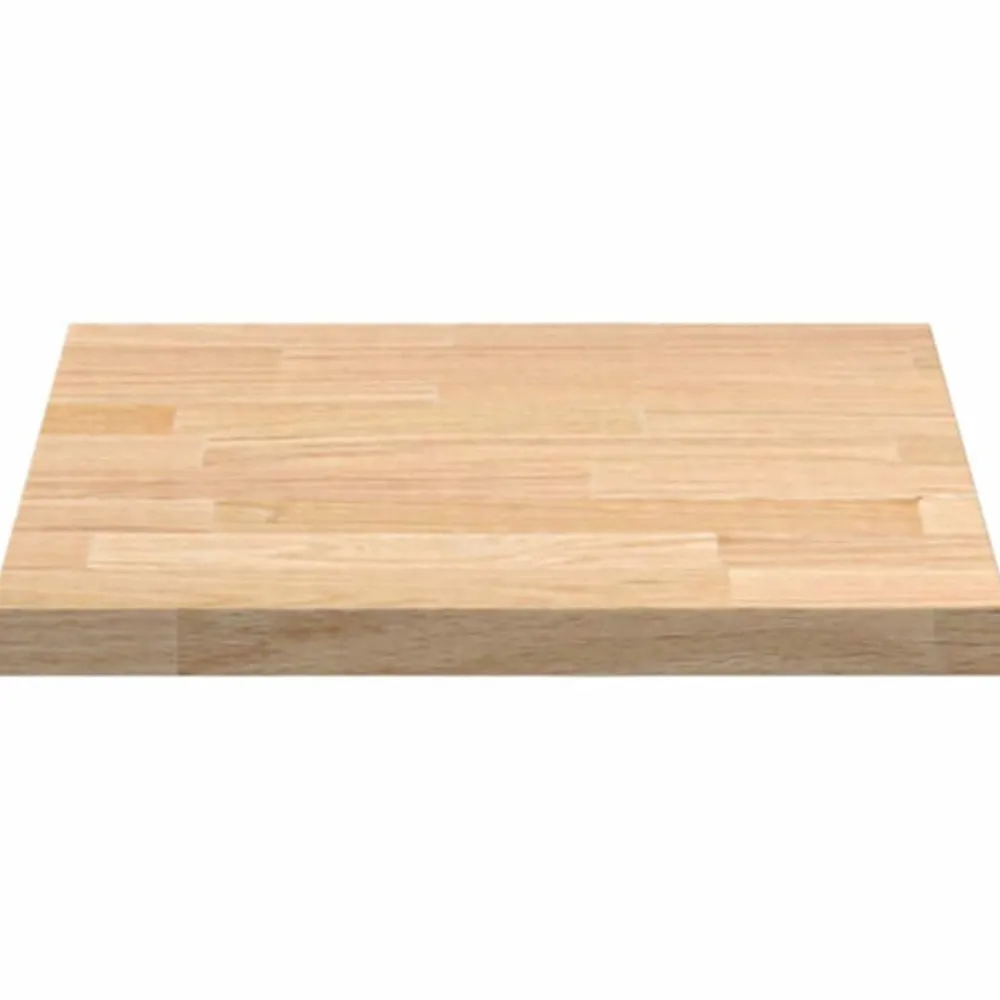 vidaXL Encimera de cocina rectangular madera maciza roble Best
