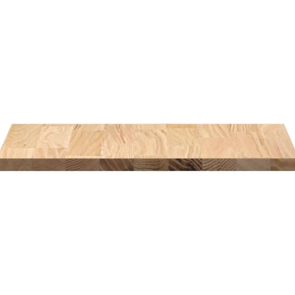 vidaXL Encimera de cocina rectangular madera maciza roble Best