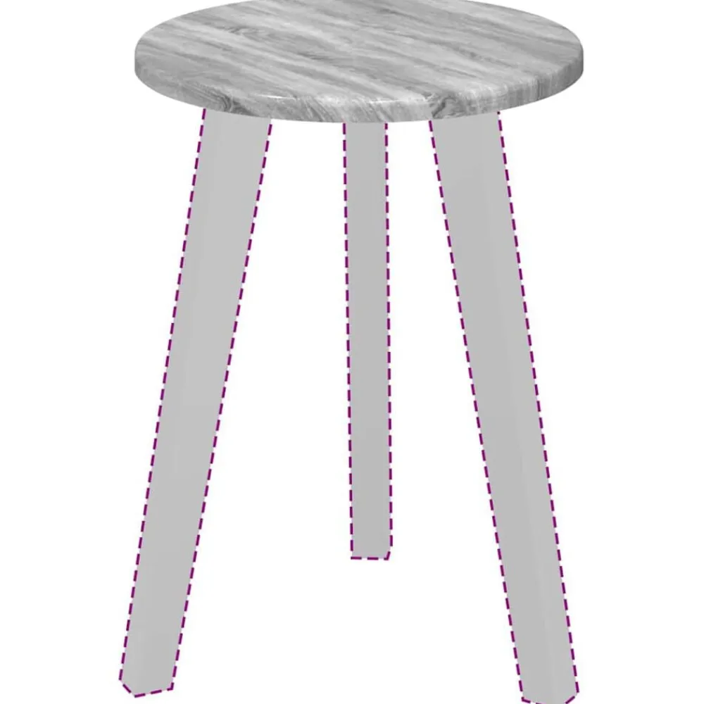 vidaXL Accesorios Para Mesas-Encimera 30 x 30 x 1,5 cm Madera de ingeniería