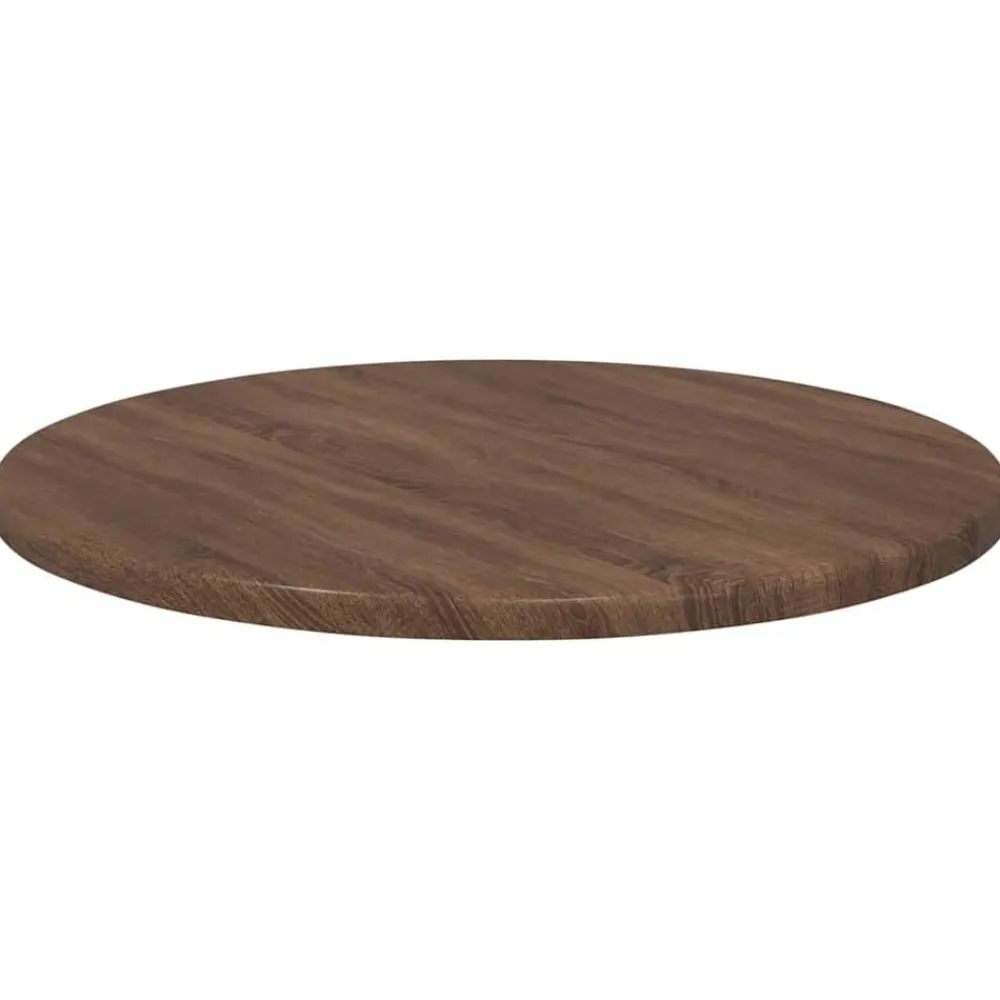vidaXL Accesorios Para Mesas-Encimera Marrón roble 40 x 40 x 1,5 cm Madera de ingeniería