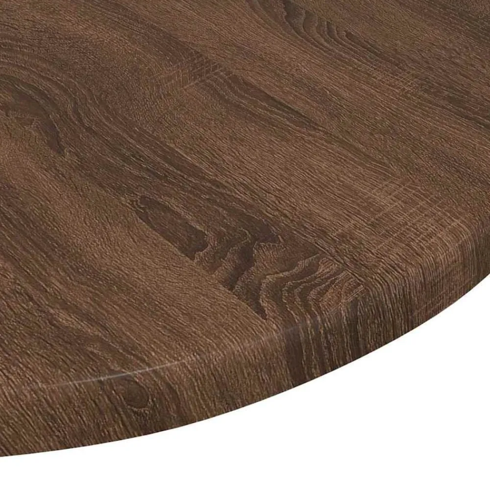 vidaXL Accesorios Para Mesas-Encimera Marrón roble 40 x 40 x 1,5 cm Madera de ingeniería