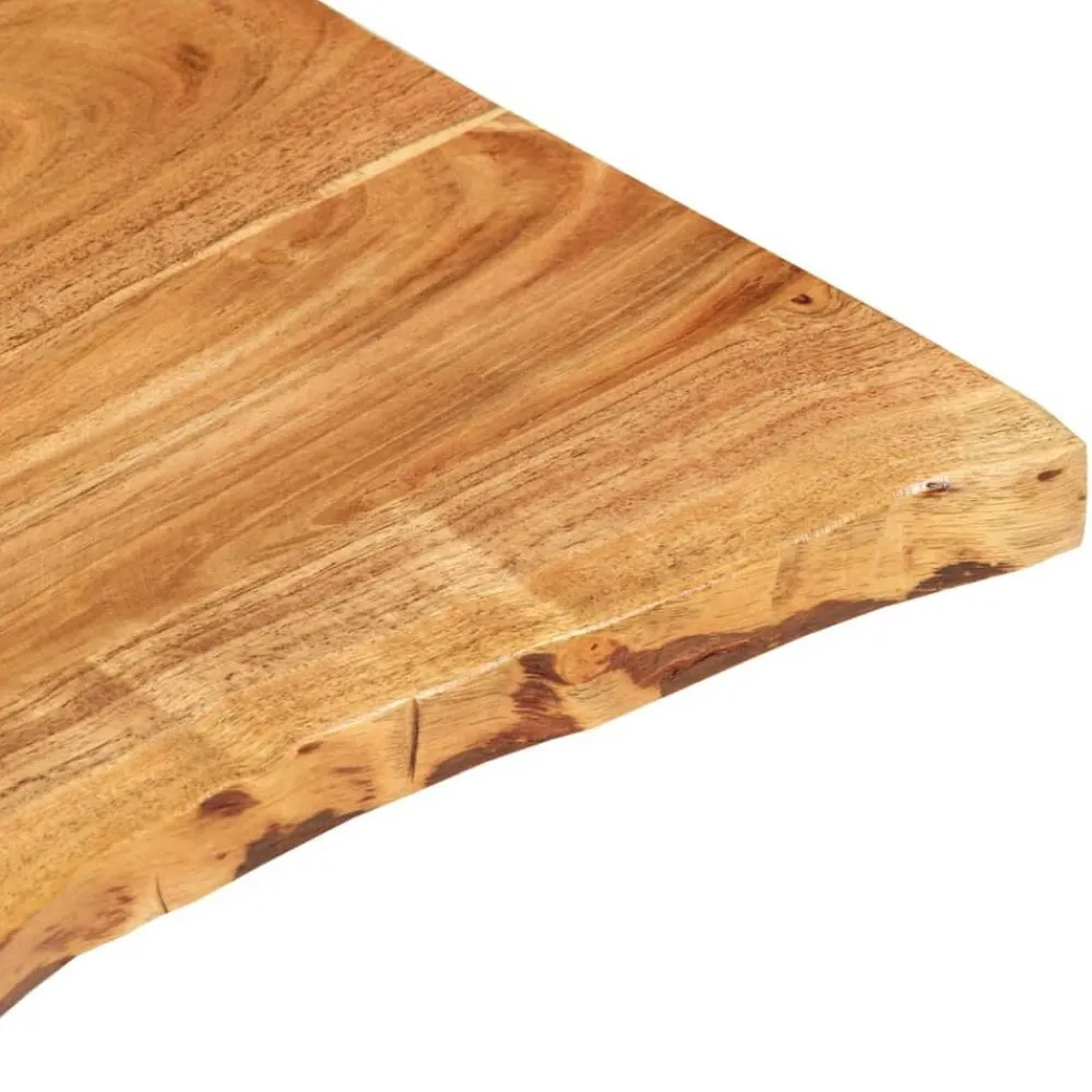 vidaXL Fontanería-Encimera para armario tocador madera maciza acacia 58x52x2,5 cm