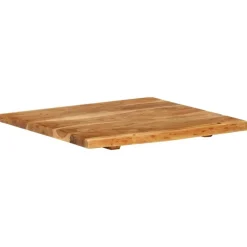 vidaXL Fontanería-Encimera para armario tocador madera maciza acacia 58x52x2,5 cm