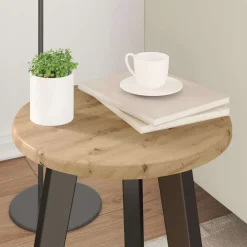 vidaXL Encimera 30 x 30 x 1,5 cm Madera de ingeniería Roble artisan Discount