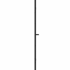 vidaXL Enclosure de Ducha Negro 120 x 140 cm Vidrio ESG y Aluminio New