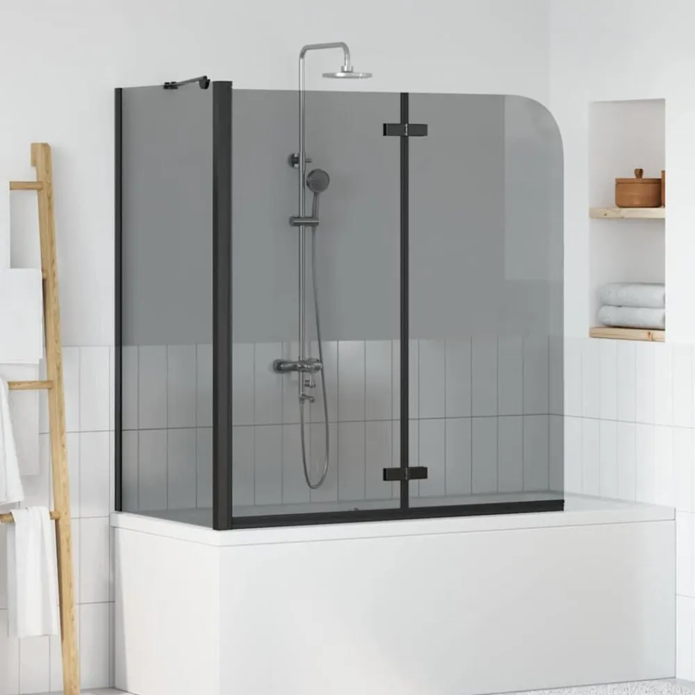 vidaXL Enclosure de Ducha Manual 120 x 68 x 130 cm Negro Clearance