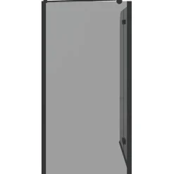 vidaXL Enclosure de Ducha Manual 120 x 68 x 130 cm Negro Clearance