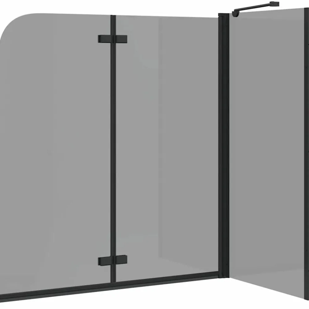 vidaXL Enclosure de Ducha Manual 120 x 68 x 130 cm Negro Clearance