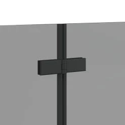 vidaXL Enclosure de Ducha Manual 120 x 68 x 130 cm Negro Clearance