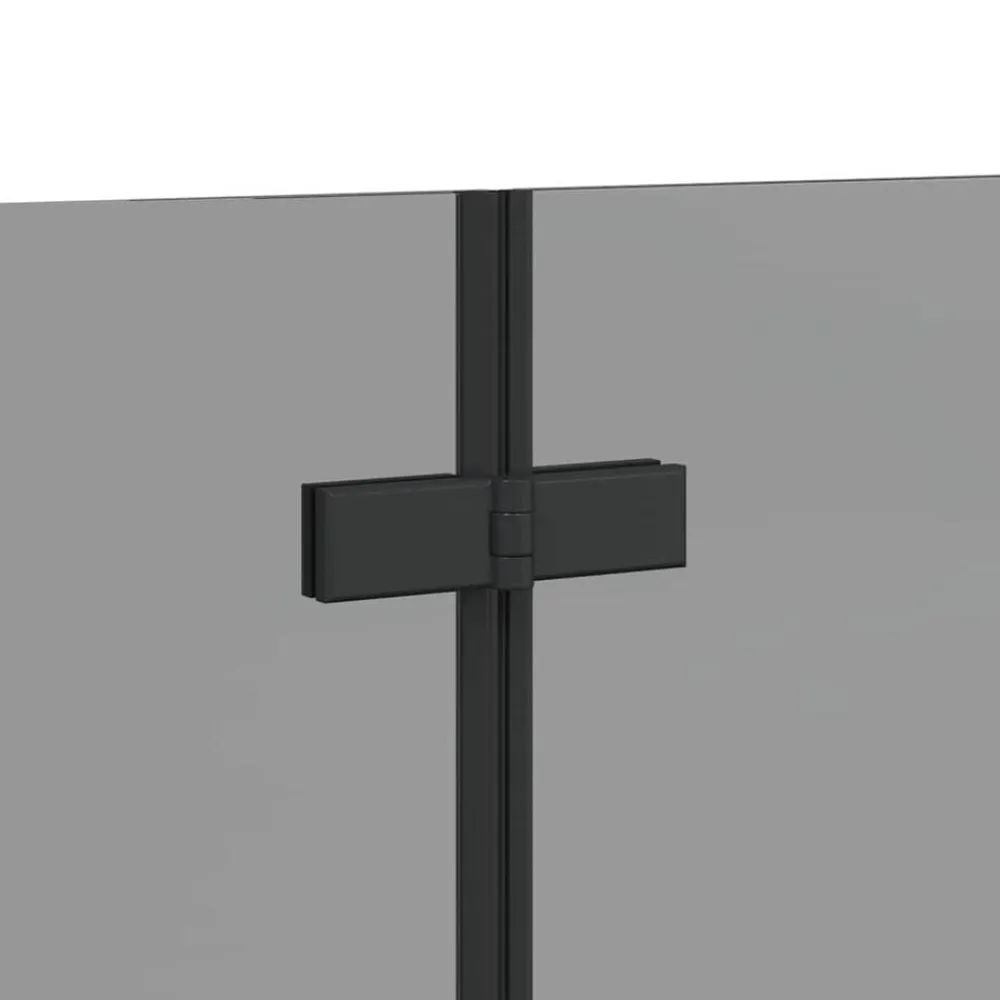 vidaXL Enclosure de Ducha Manual 120 x 68 x 130 cm Negro Clearance