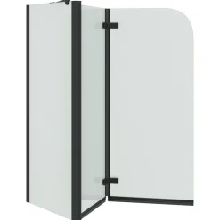 vidaXL Enclosure de Ducha Manual 120 x 68 x 130 cm Negro Clearance