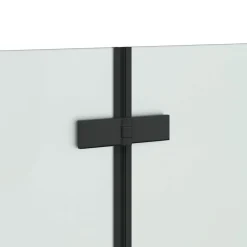 vidaXL Enclosure de Ducha Manual 120 x 68 x 130 cm Negro Clearance