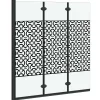 vidaXL Enclosure de Ducha Manual Negro y Transparente 130 x 130 cm Best