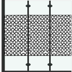 vidaXL Enclosure de Ducha Manual Negro y Transparente 130 x 130 cm Best