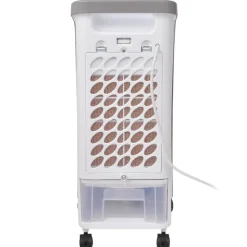 vidaXL Enfriador de aire portátil 80 W 4 L 270 m³/h 25x26x56 cm