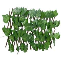 vidaXL Enrejado valla expansible de parra artificial verde 180x20 cm Online