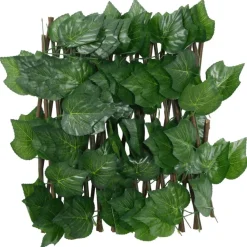 vidaXL Enrejado valla expansible de parra artificial verde 180x20 cm Online