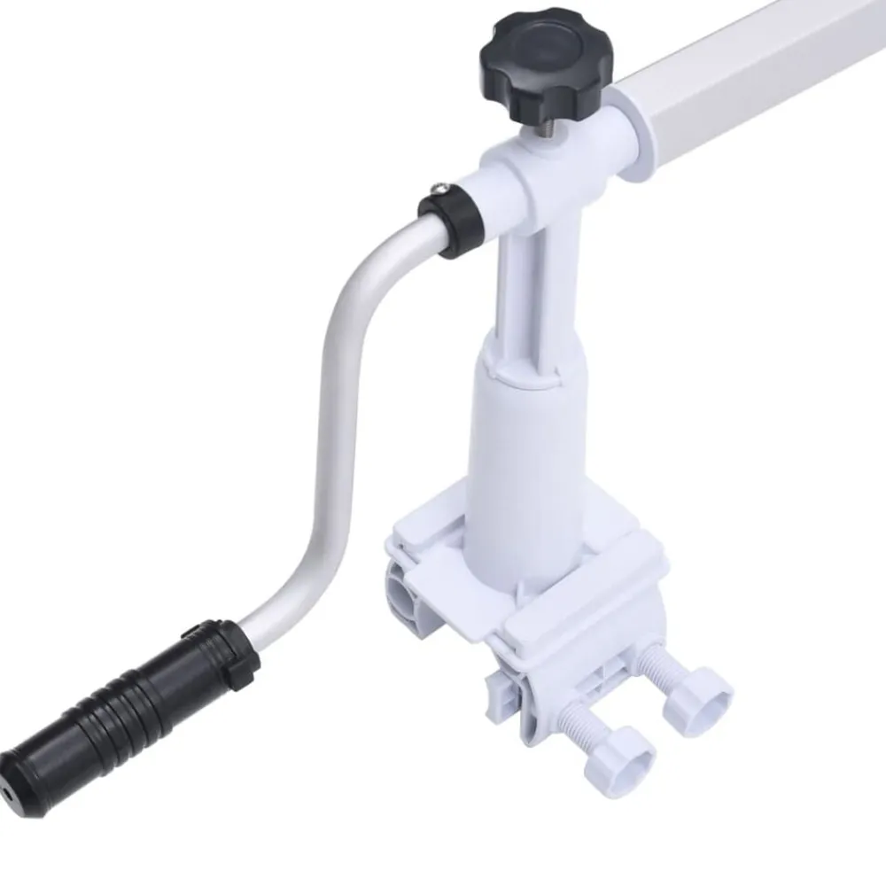 vidaXL Enrollacobertor de piscina con base de plástico Clearance
