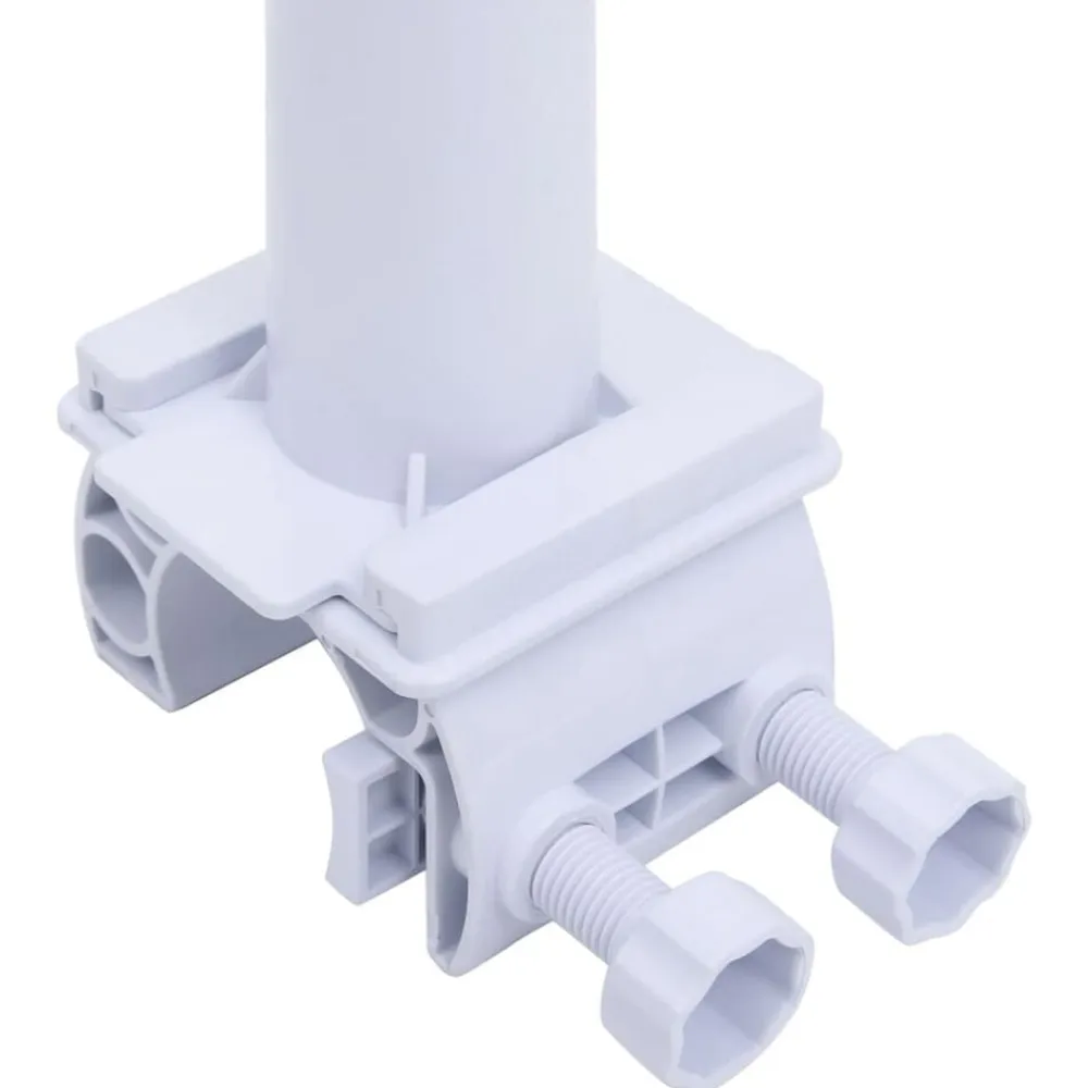 vidaXL Enrollacobertor de piscina con base de plástico Clearance