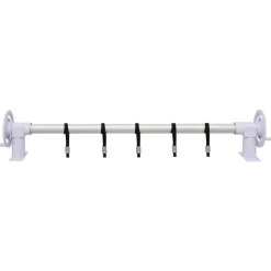 vidaXL Enrollacobertor de piscina con base de plástico