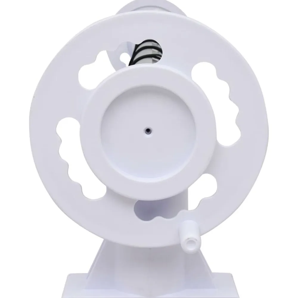 vidaXL Enrollacobertor de piscina con base de plástico