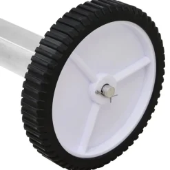 vidaXL Piscina Y Spa-Enrollacobertor para piscinas con base de acero