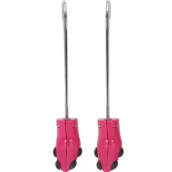 vidaXL Productos Del Hogar-Ensanchadores de botas con horma plástico rosa EU 34-40