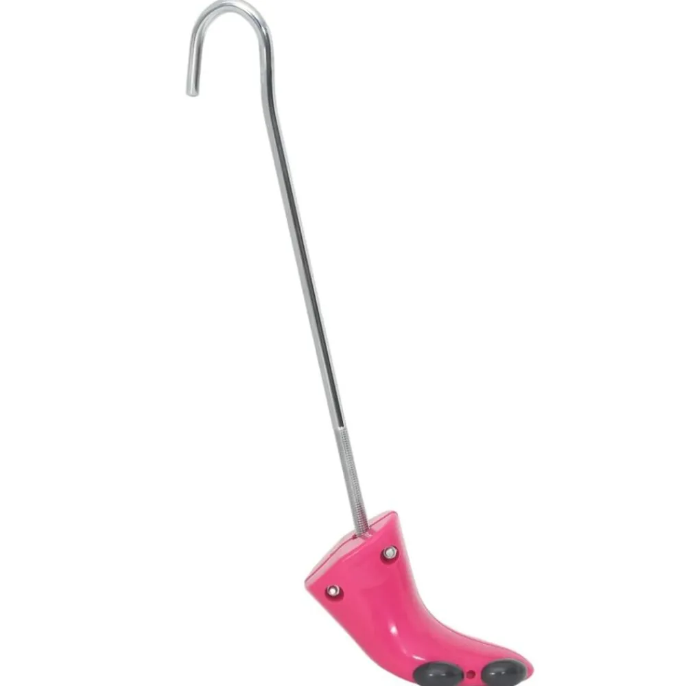 vidaXL Productos Del Hogar-Ensanchadores de botas con horma plástico rosa EU 34-40