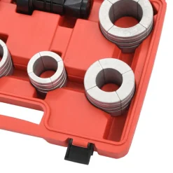 vidaXL Equipo & Herramientas De Taller-Ensanchadores de tuberías 8 piezas acero al carbono y aluminio