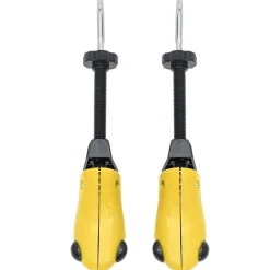vidaXL Productos Del Hogar-Ensanchadores de zapatos con horma plástico amarillo EU 34-37