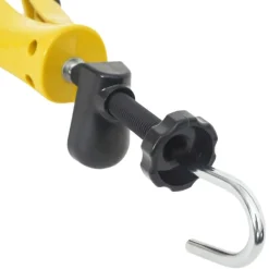 vidaXL Productos Del Hogar-Ensanchadores de zapatos con horma plástico amarillo EU 34-37