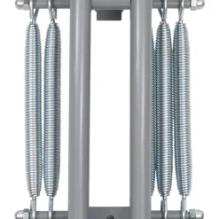 vidaXL Fitness Y Musculación-Entrenador de abdominales en forma de L con cuerdas elásticas