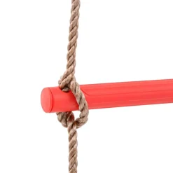 vidaXL Escalera de cuerda para niños con 4 peldaños multicolor Discount