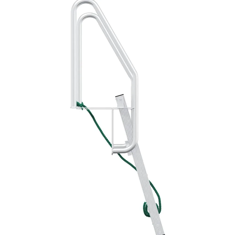 vidaXL Piezas Y Accesorios Para Vehículos-Escalera de muelle de 3 pasos Plateado 58 x 77 x 144 cm
