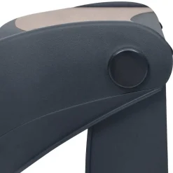 vidaXL Escalera para perros plegable de 3 peldaños Gris oscuro Outlet