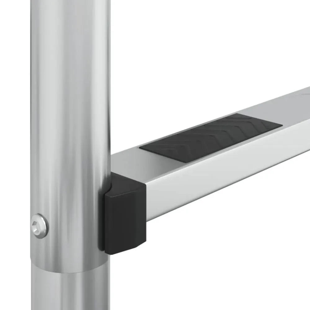 vidaXL Piscina Y Spa-Escalera para piscina acero inoxidable 304 54x38x158 cm