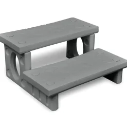 vidaXL Piscina Y Spa-Escalones para bañera de hiromasaje