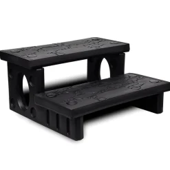 vidaXL Piscina Y Spa-Escalones para bañera de hidromasaje