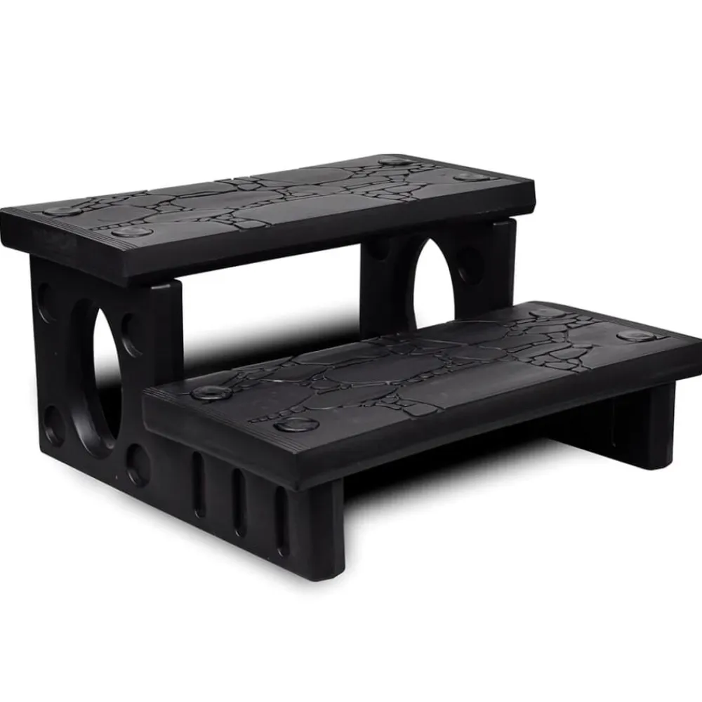 vidaXL Piscina Y Spa-Escalones para bañera de hidromasaje