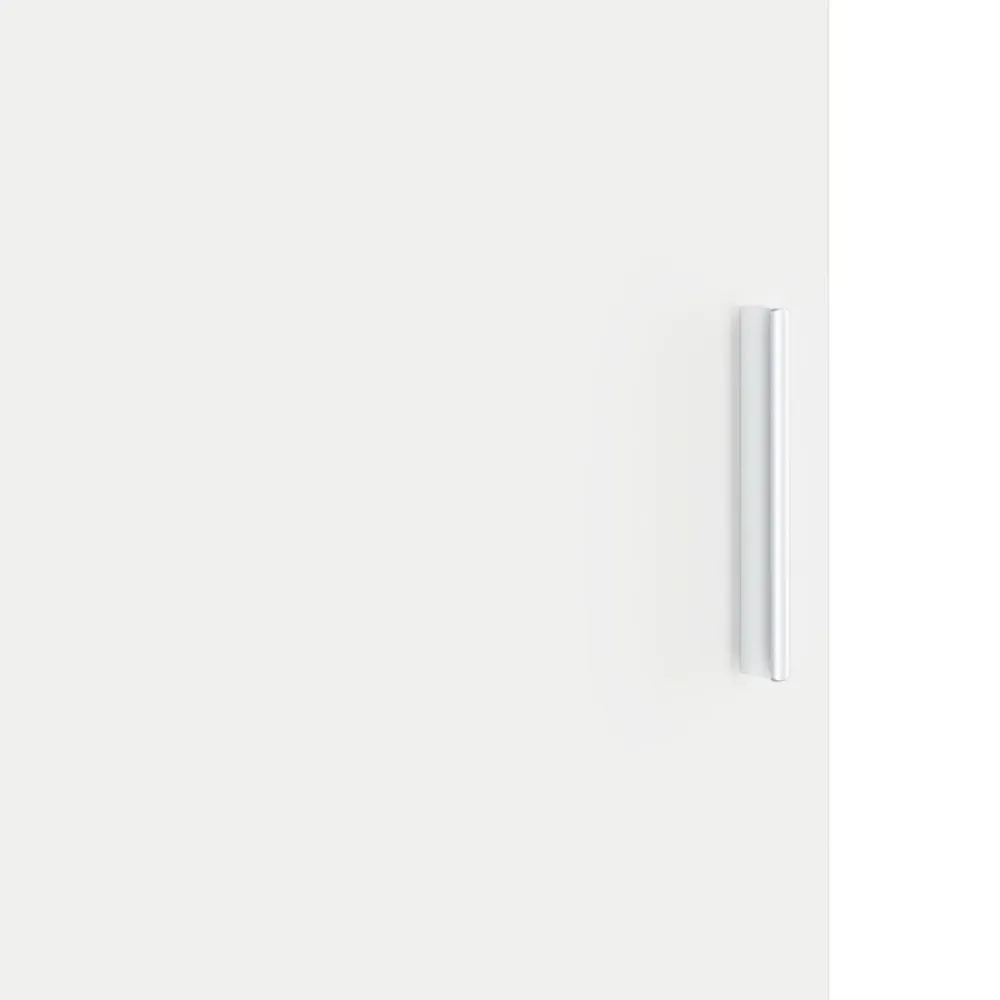 vidaXL Escritorio 2 pcs White New