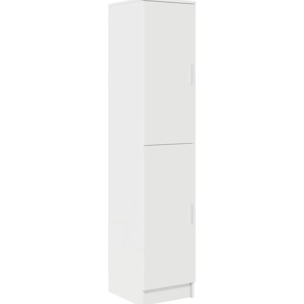 vidaXL Escritorio 2 pcs White New