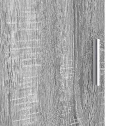 vidaXL Escritorio 2 pcs Gris sonoma Online