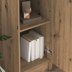 vidaXL Mobiliario De Oficina-Escritorio 2 pcs Roble artesanal