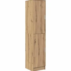 vidaXL Mobiliario De Oficina-Escritorio 2 pcs Roble artesanal
