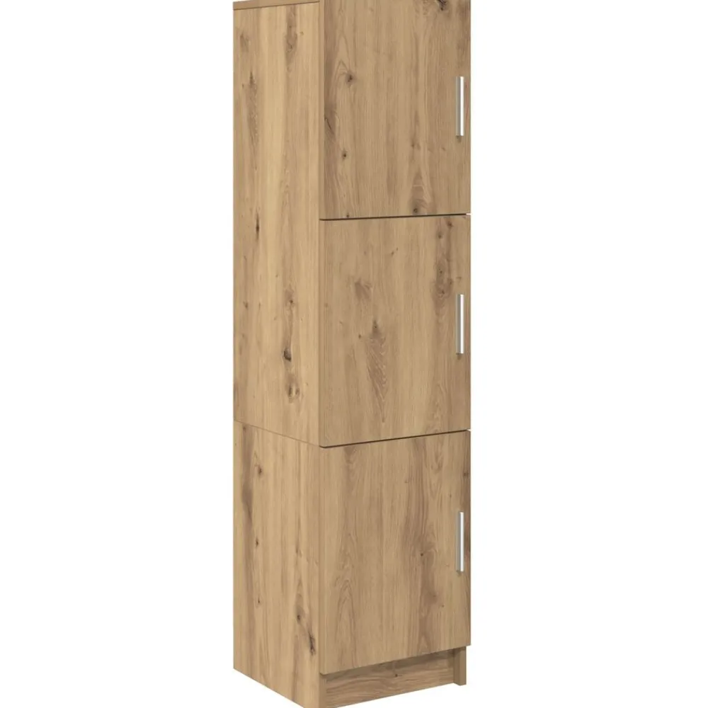 vidaXL Escritorio 2 pcs Roble artesanal Roble artisan New