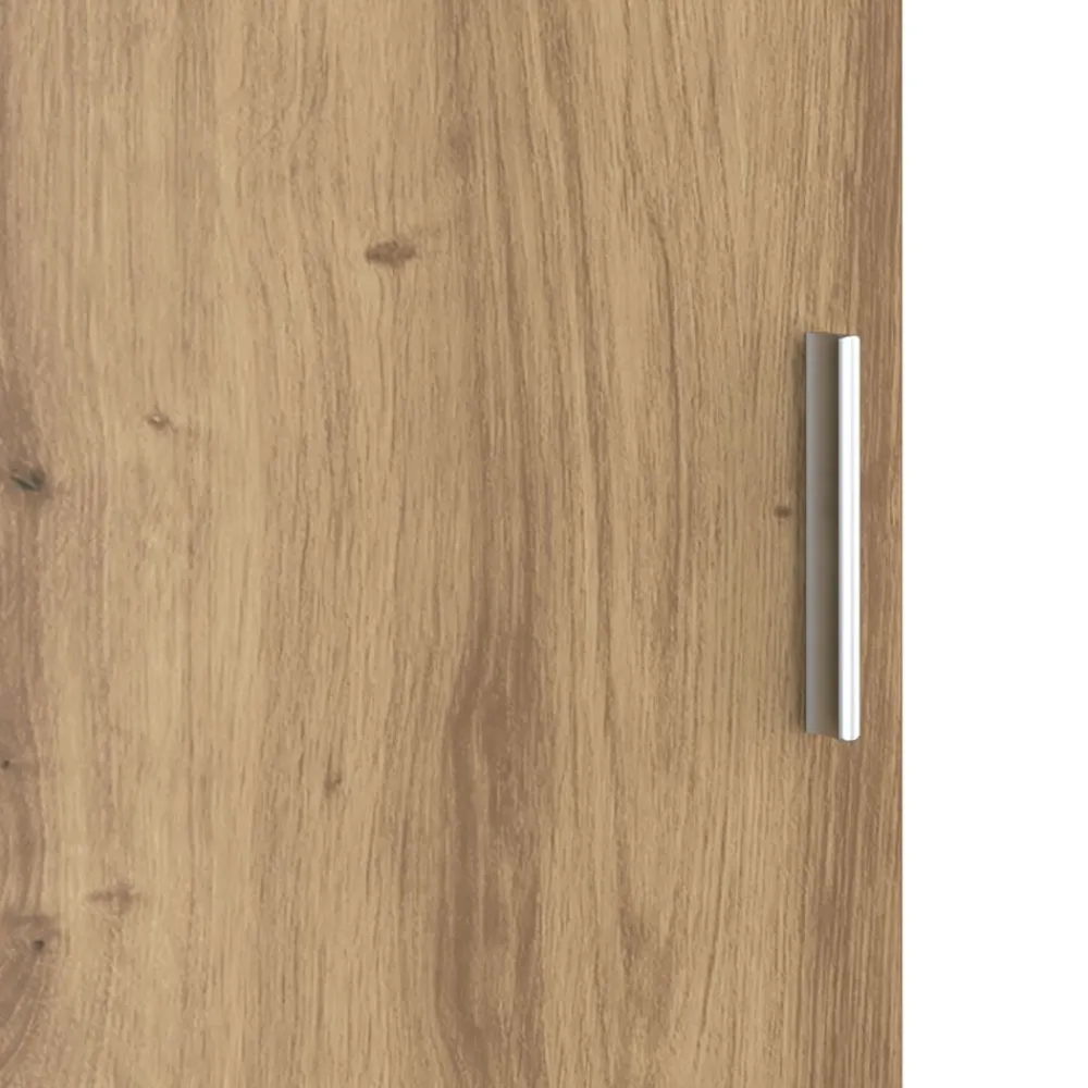 vidaXL Escritorio 2 pcs Roble artesanal Roble artisan New